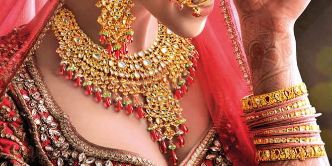 Dropping Beads Double Bridal Jewelry Set