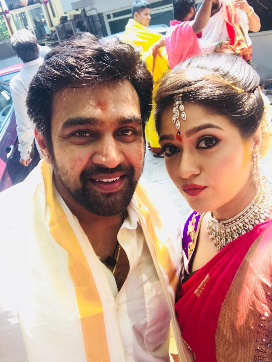 Actress Meghna Raj Engagement Photos