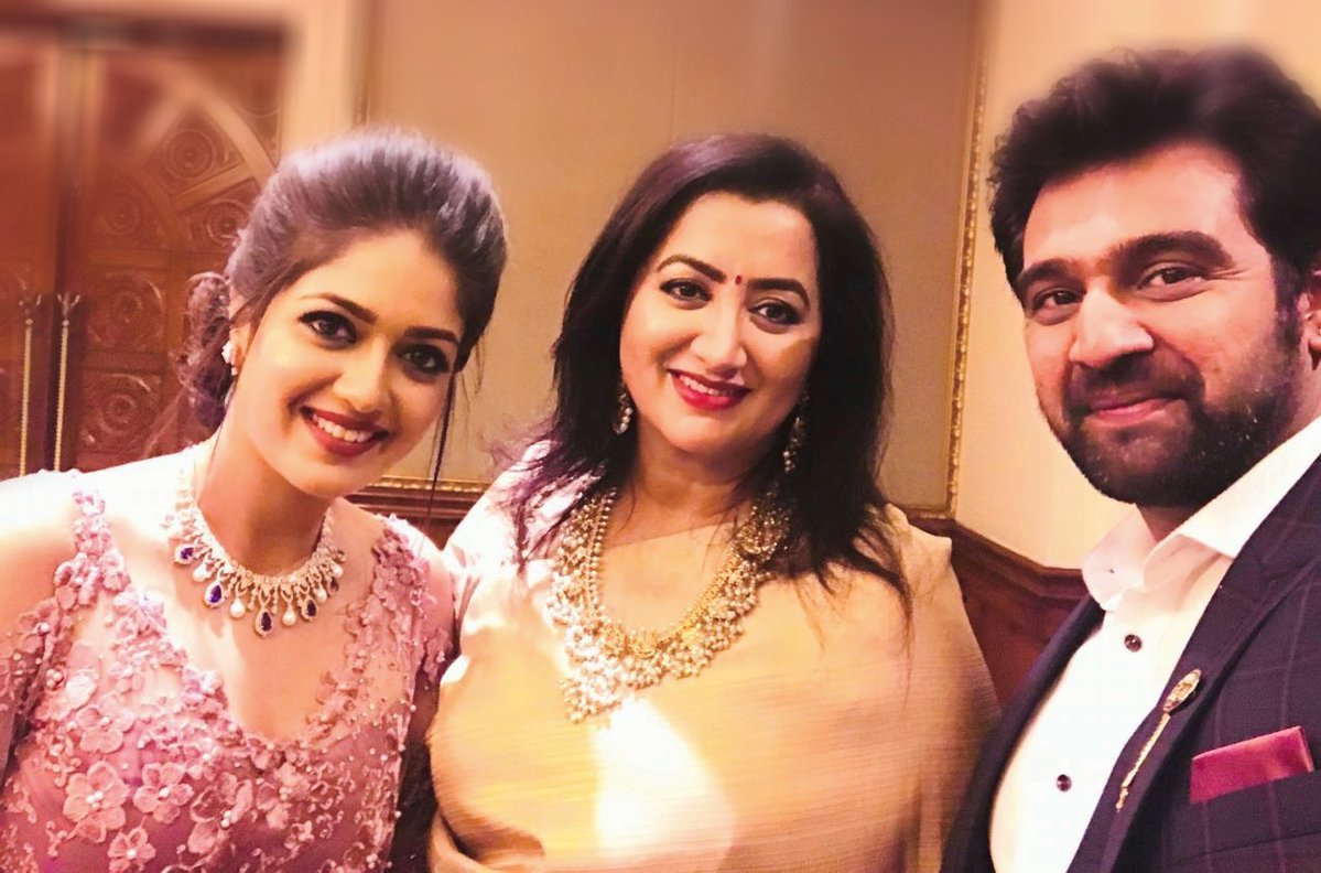 Actress Meghna Raj Engagement Photos