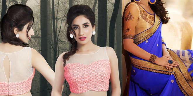 Net Blouse designs