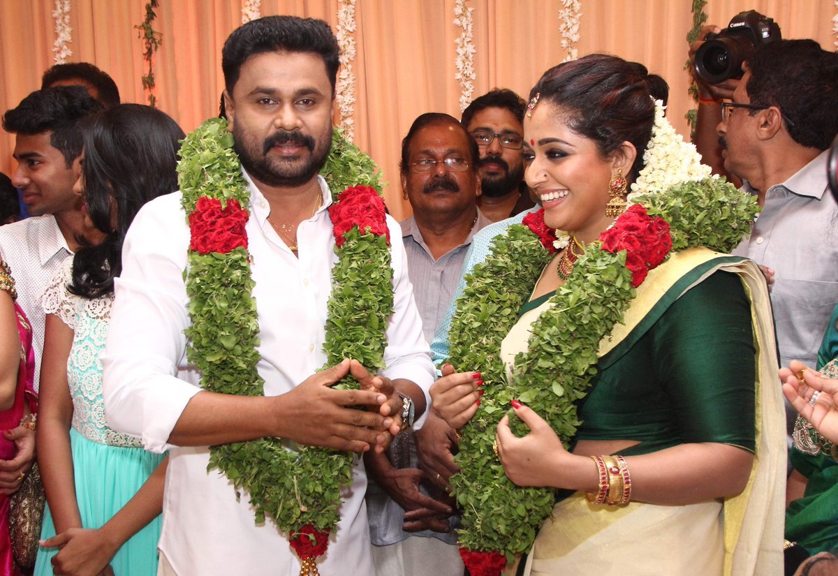 Dileep and Kavya Madhavan Marriage Photos