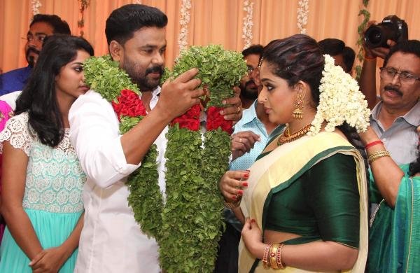 Dileep and Kavya Madhavan Marriage Photos