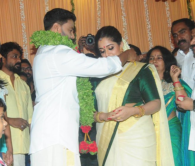 Dileep kavya Marriage Photos 2