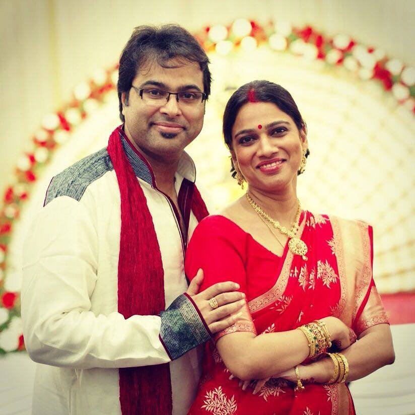 Singer Gayathri Ashokan and Musician Purbayan Chatterjee Wedding Photos (1)