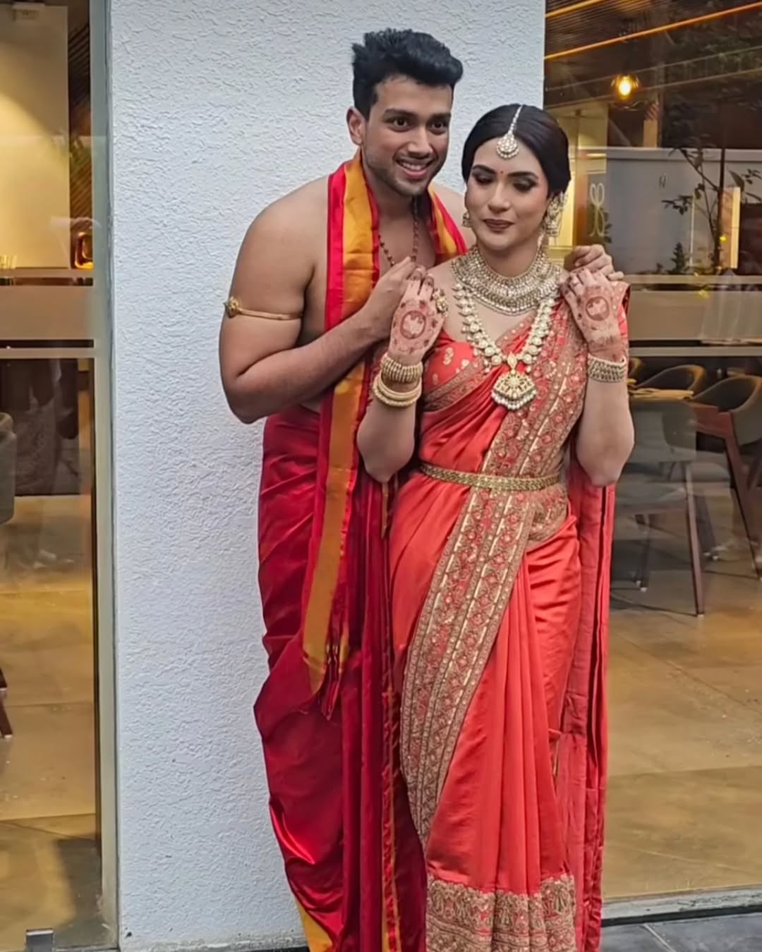 Kalidas-Jayaram-and-Tarini-Kalingarayar-Wedding-Photos