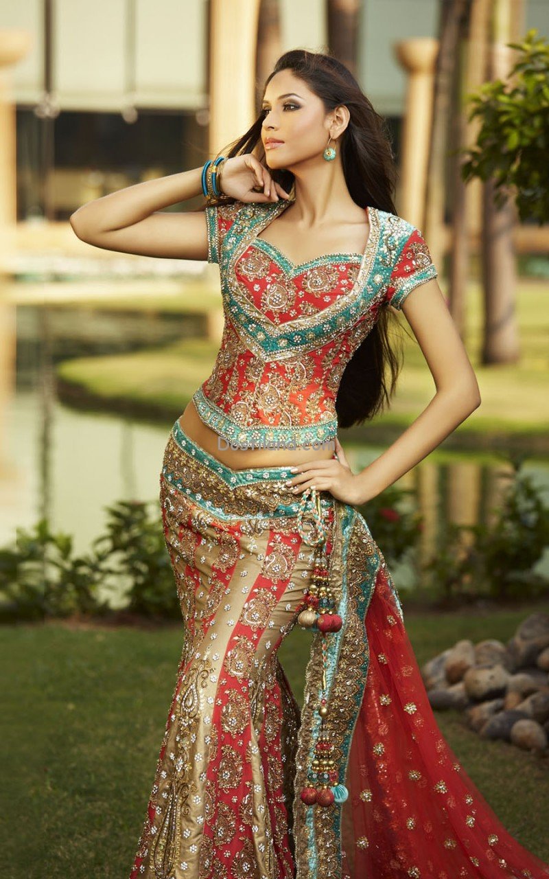 Mermaid style lehenga