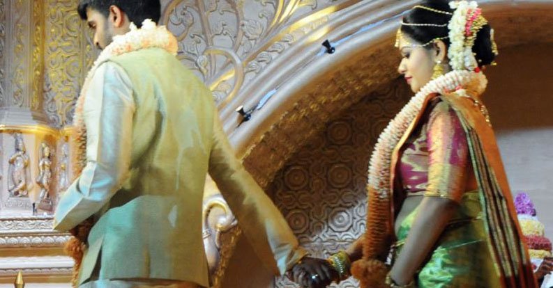 Biju Ramesh’s Daughter Megha and Adoor Prakash’s Son Ajayakrishnan Wedding Photos