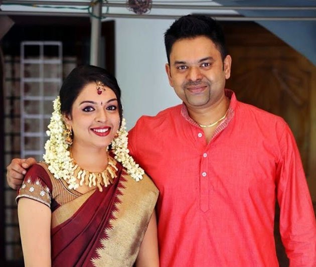 Actress Radhika -Abhil Krishna Engagement Photos