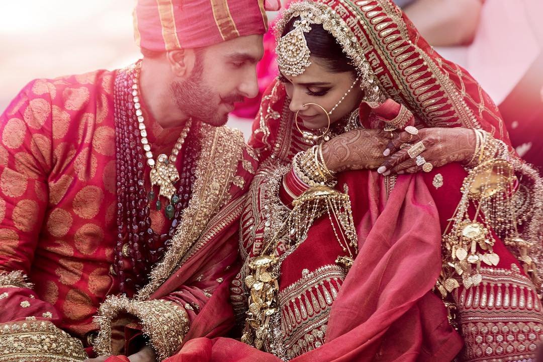 Ranveer Sing and Deepika Wedding Photos