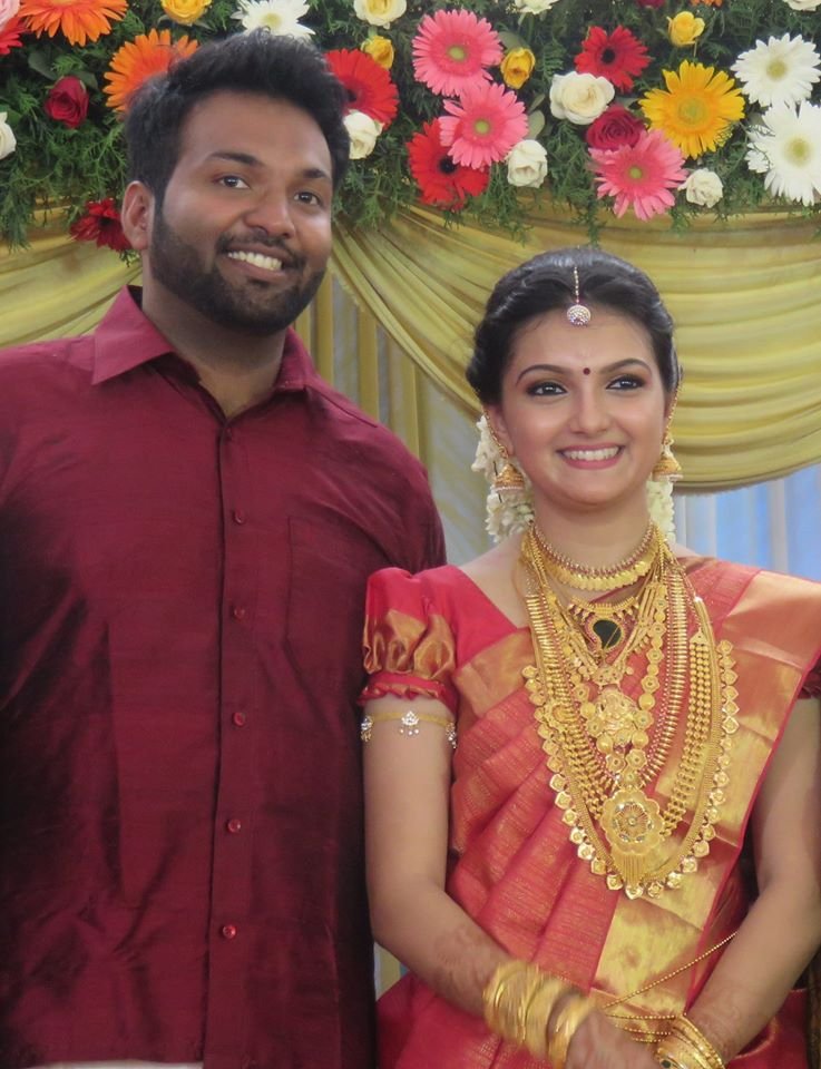 Saranya Mohan - Aravind Krishnan Wedding Photos
