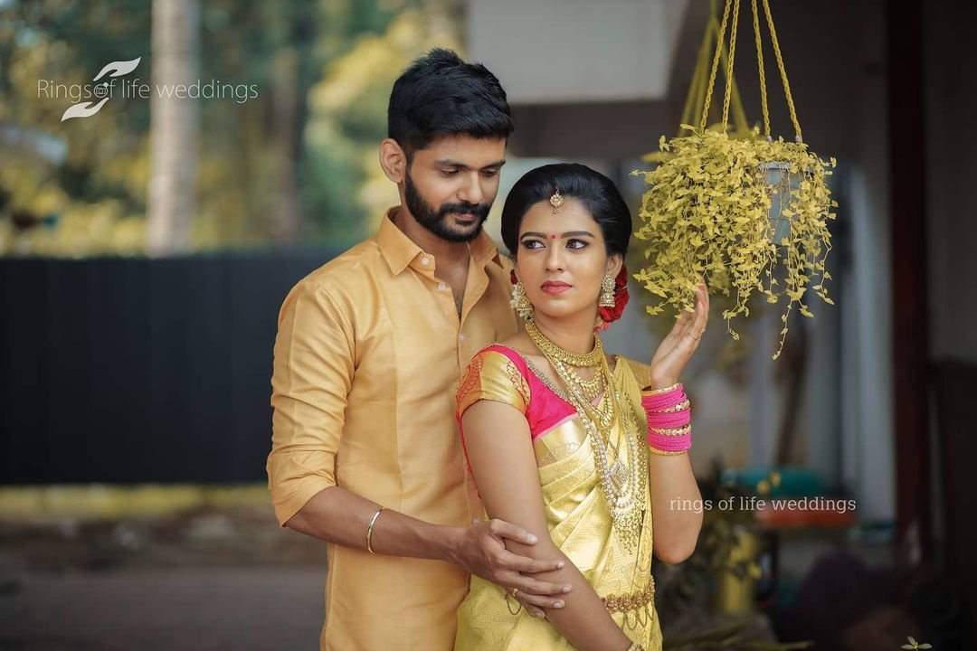 TikTok-Stars-Sheethal-Elza-And-Vinu-Vinesh-Wedding-Photos-8