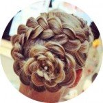 Flower Hair Style