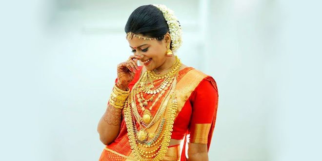jewelry for Kerala brides