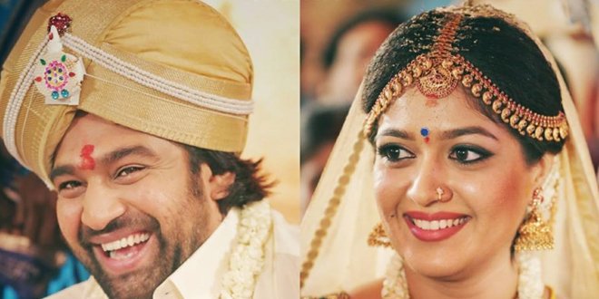 Actress Meghana Raj Marriage Photos