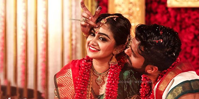 Actress Vidhya Unni Wedding Photos