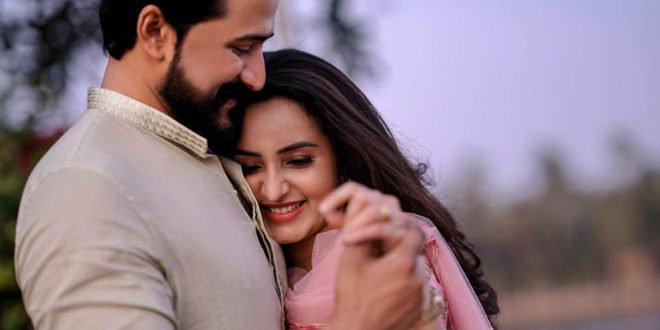 Actress Bhama Engagement Photos