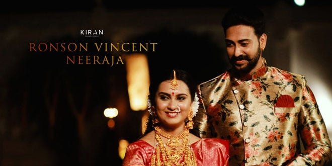 Actor Ronson Vincent Neeraja Cinematic Wedding Highlights