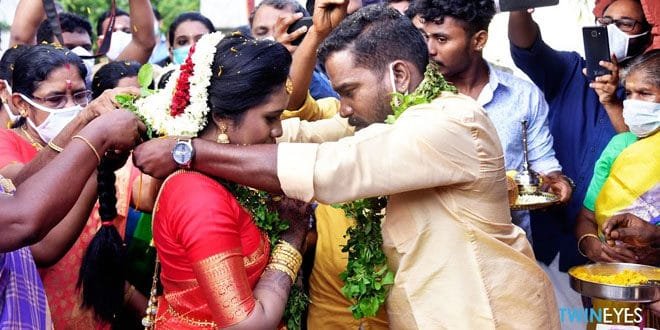 Actor Manikandan Achari weds Anjali