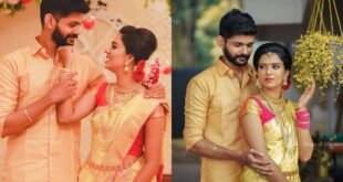 TikTok Stars Sheethal Elza And Vinu Vinesh Wedding Photos
