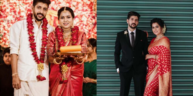 Director Sangeeth and Actress Sruthy Wedding Photos