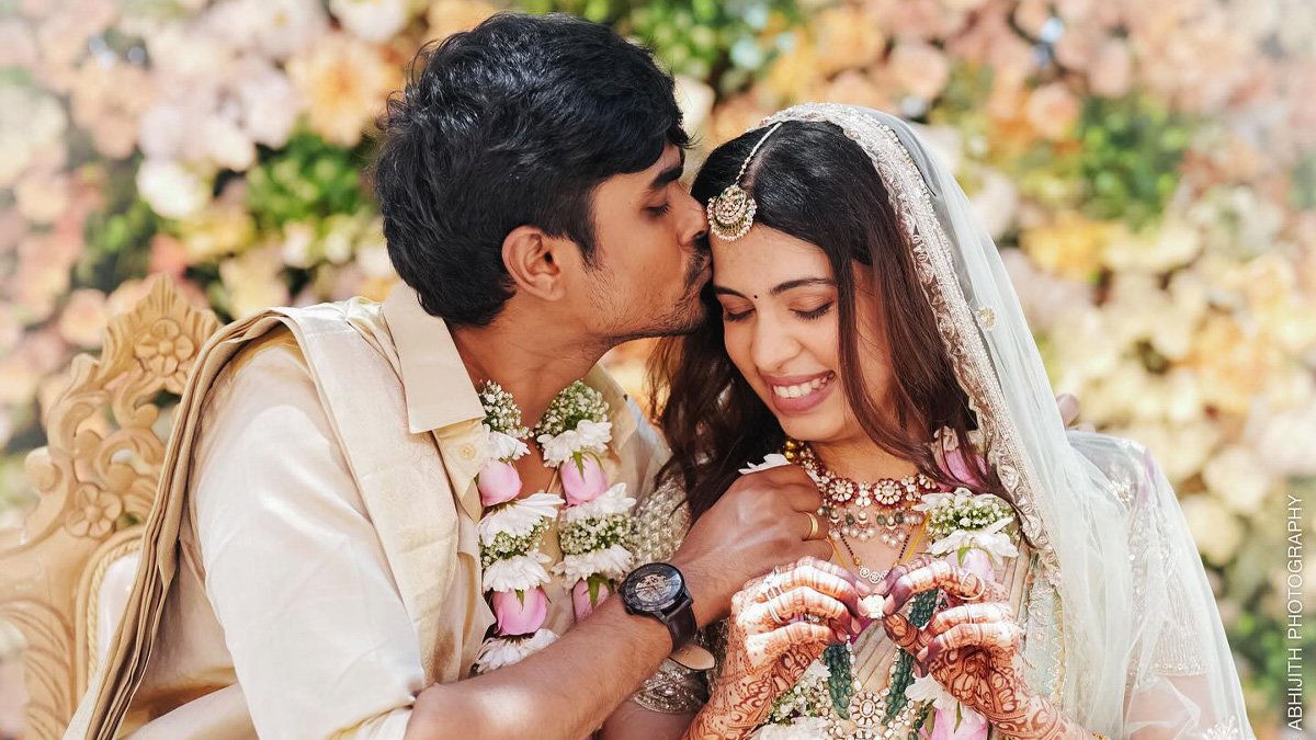 Influencer Diya Krishna weds Aswin Ganesh; Photos